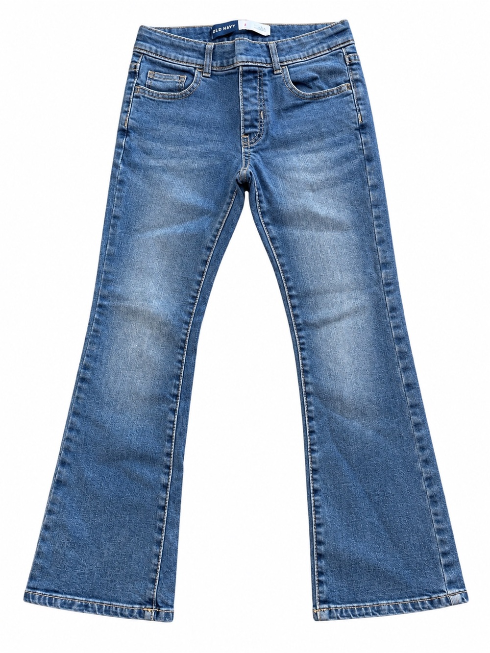Old Navy Blue Flare Wide-Leg Jeans
